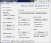 Nexus Root Toolkit の画面
