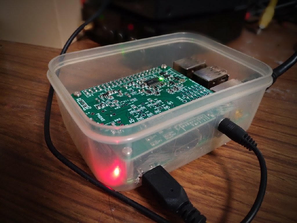 Raspberry PiのI2S DACを msBerryDacにグレードアップ