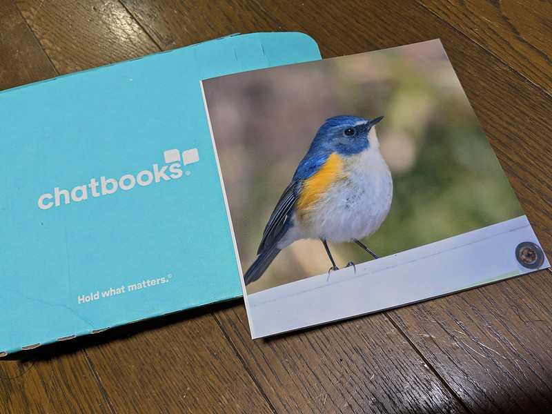 chatbooksでフォトブックを作ってみました