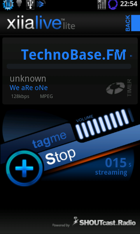 インターネットラジオアプリ
