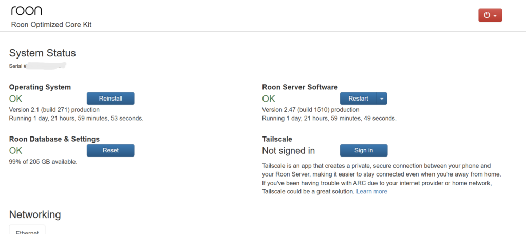 Roon ROCK Server/ 第８世代 Core i7 メモリ8GB/ Roon ROCK Server/ 第8世代 Core i7 メモリ8GB/