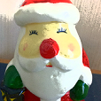 サンタクロースの顔
